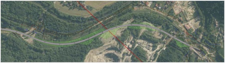 Plan koncepcyjny przebiegu nowego odcinka DW941